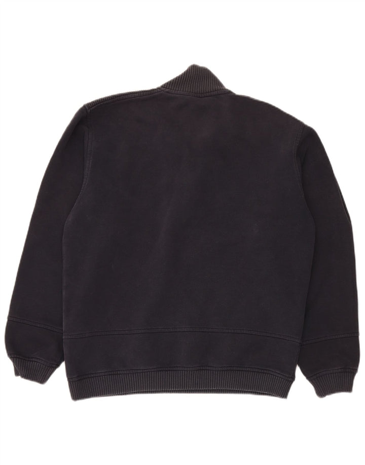 Pulover pentru bărbați Champion, cu fermoar, cu gât, mare, bleumarin