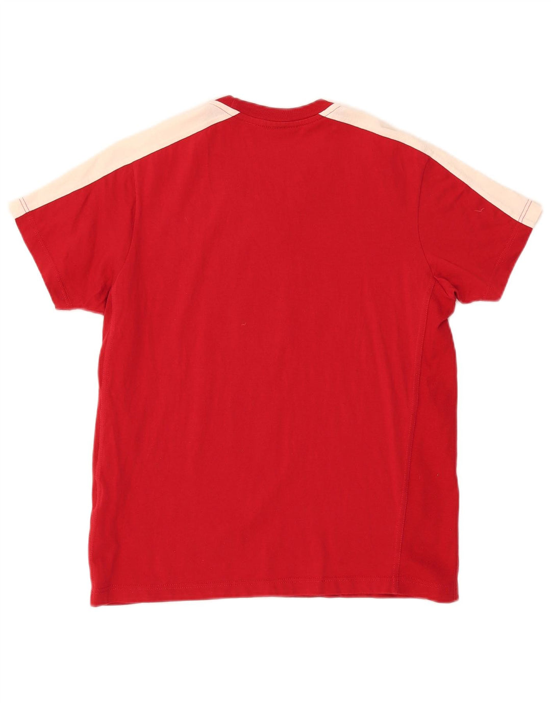 Tricou cu grafic muscular pentru femei CHAMPION Top UK 14 Medium Red Colorblock