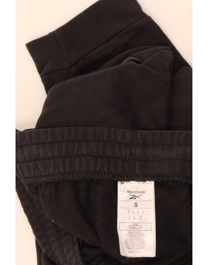 Pantaloni de trening pentru bărbați Reebok Pantaloni de jogging mici, negru, bumbac