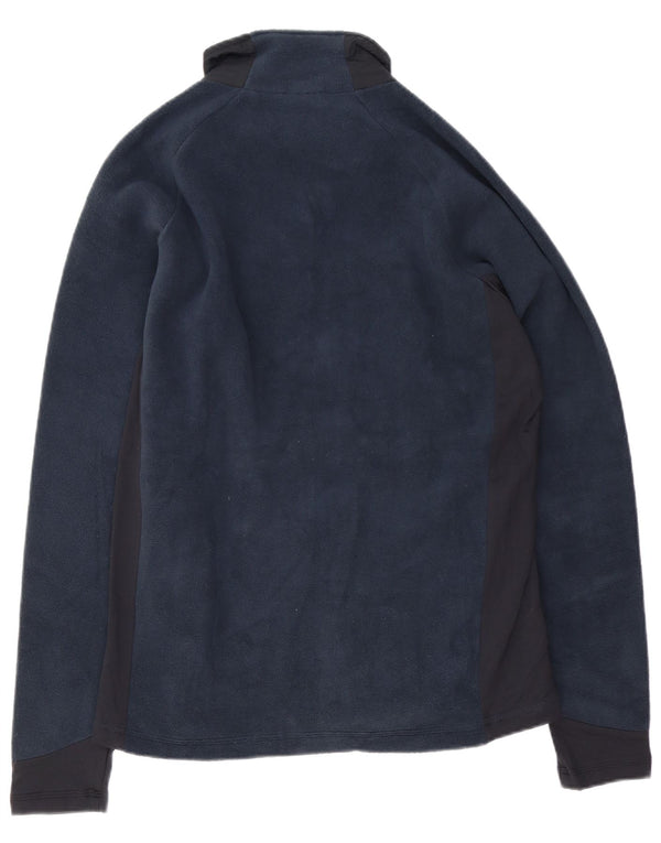 Jachetă fleece pentru bărbați Kappa UK 42 XL bleumarin poliester color bloc