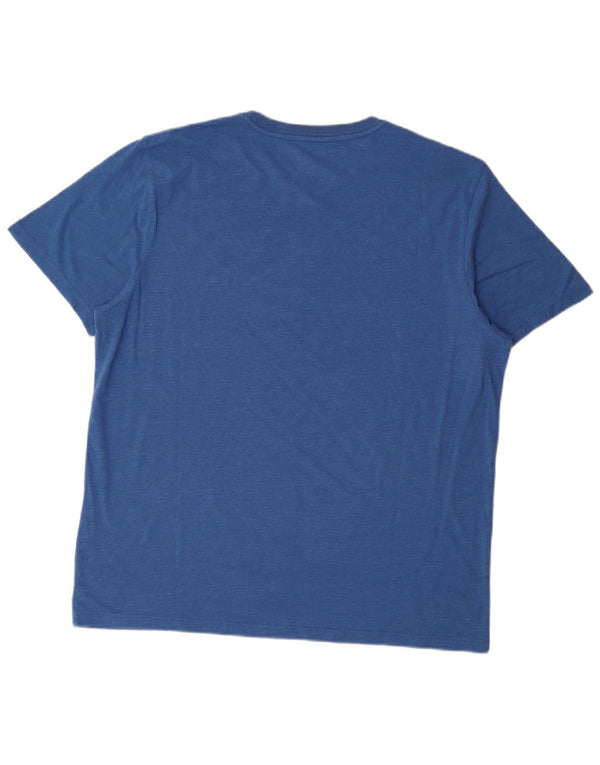 Tricou American Eagle Standard Fit Top XL Bumbac Albastru