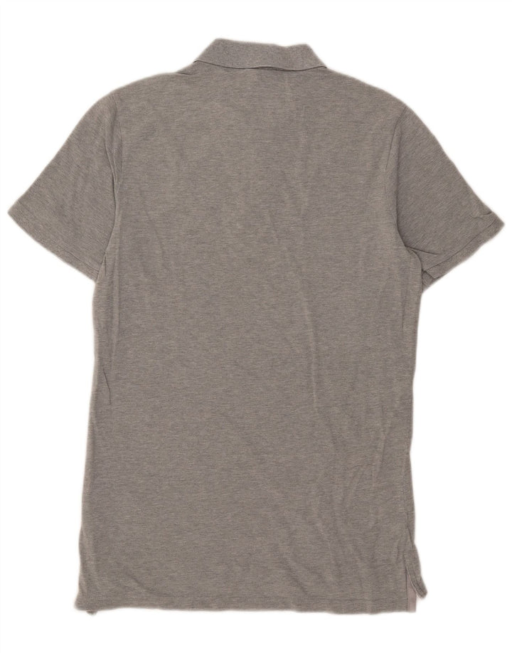 Tricou polo Nike pentru bărbați, bumbac gri mic