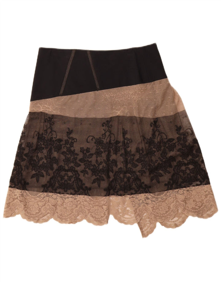 Sportalm Fusta Wrap pentru femei EU 36 Small W30 Maro Poliester Floral