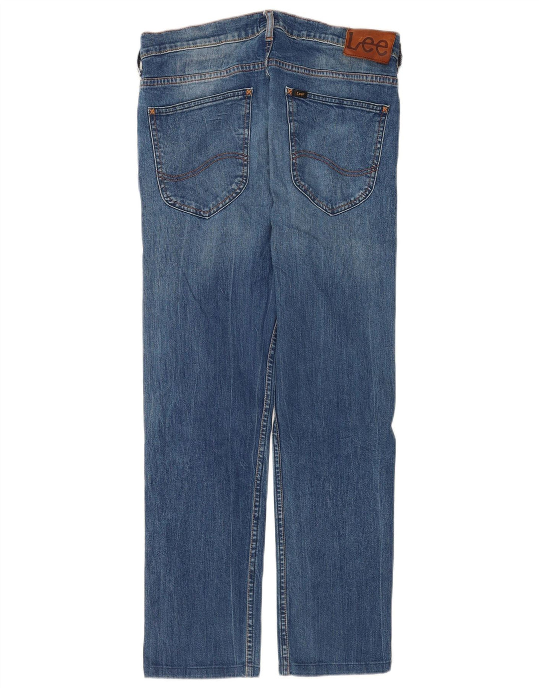 Blugi Lee Powell Slim pentru femei W31 L29 Bumbac albastru
