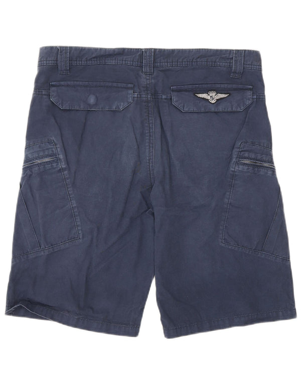 Pantaloni scurți cargo pentru bărbați Aviazione Navale IT 48 Medium W34 Bumbac bleumarin