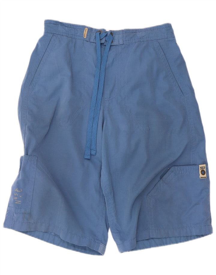 Marks & Spencer Pantaloni scurți de înot cargo pentru bărbați, poliester albastru mic