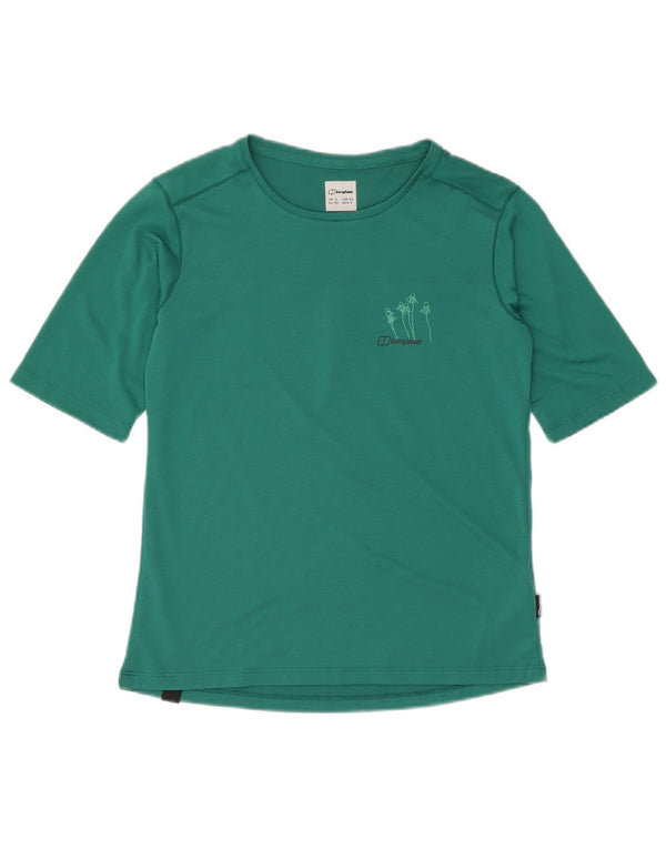 Berghaus Tricou pentru femei Top UK 8 Small Green Poliester