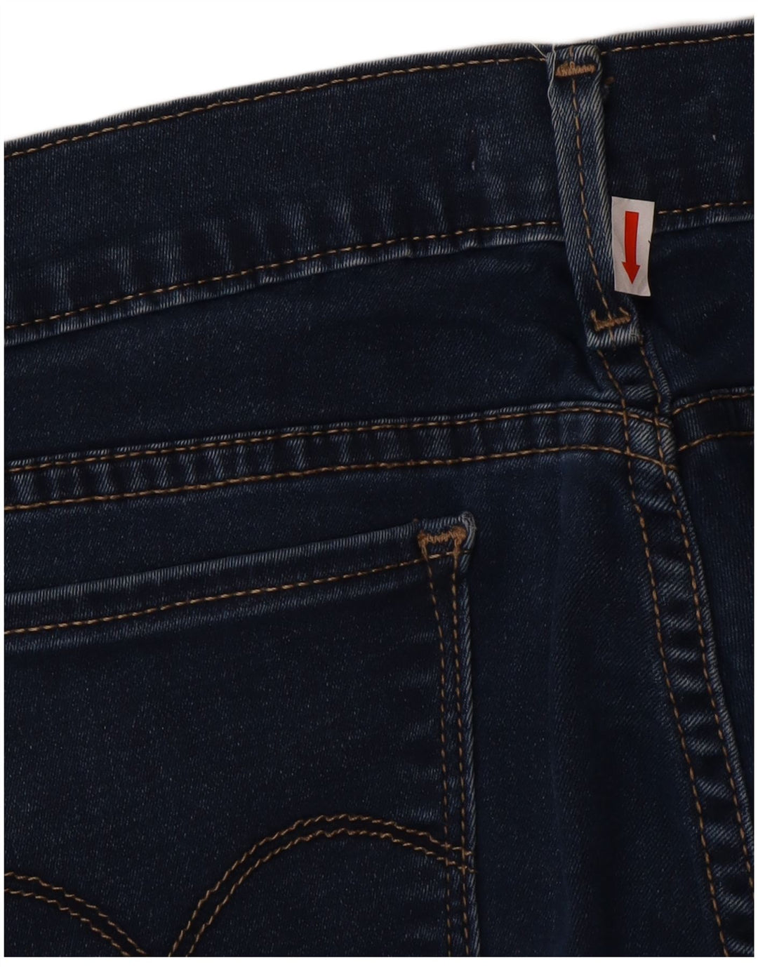 Blugi Levi's 710 Super Skinny pentru femei W32 L30 bumbac bleumarin