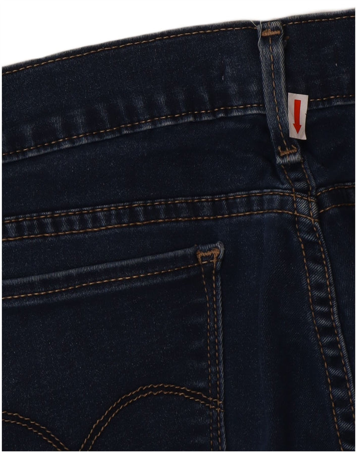 Blugi Levi's 710 Super Skinny pentru femei W32 L30 bumbac bleumarin