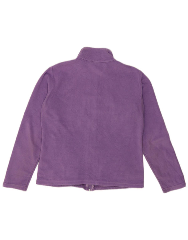Jachetă fleece pentru femei Marks & Spencer UK 12 Poliester violet mediu