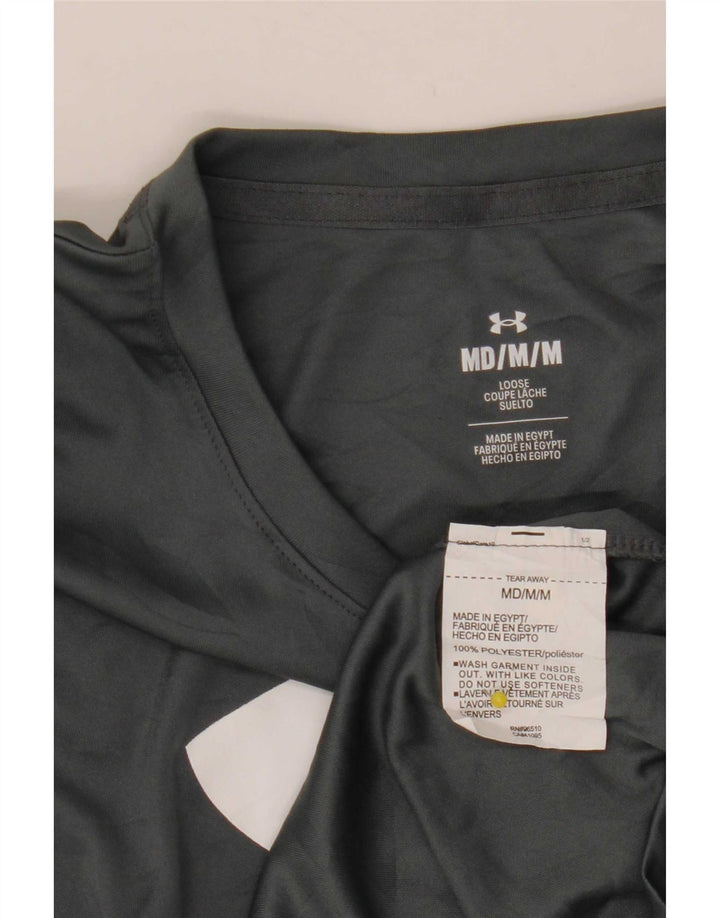 Tricou grafic pentru bărbați Under Armour Top Medium Gri Poliester