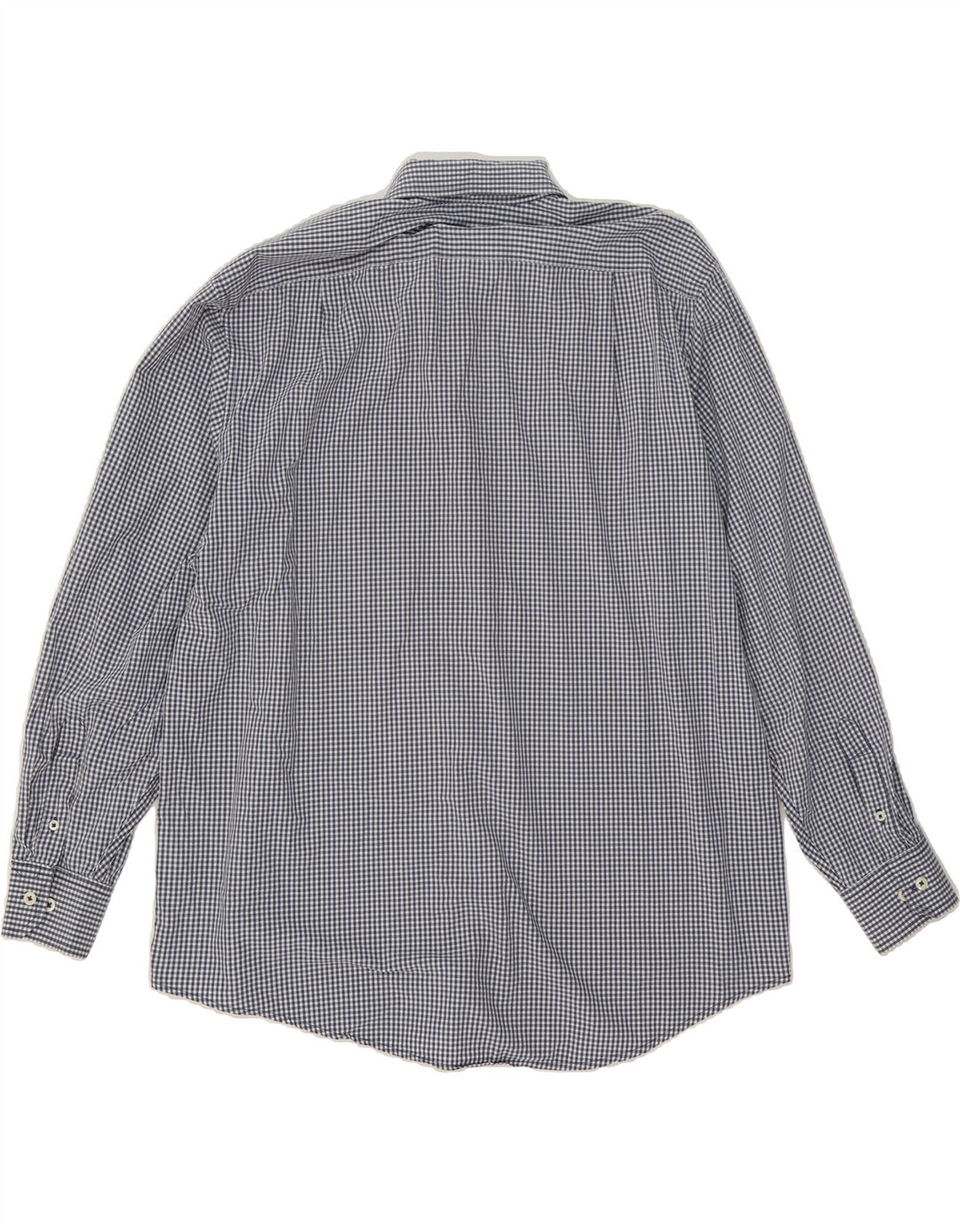 IZOD Mens Shirt Large Blue Check Cotton Vintage Izod and Second-Hand Izod from Messina Hembry 