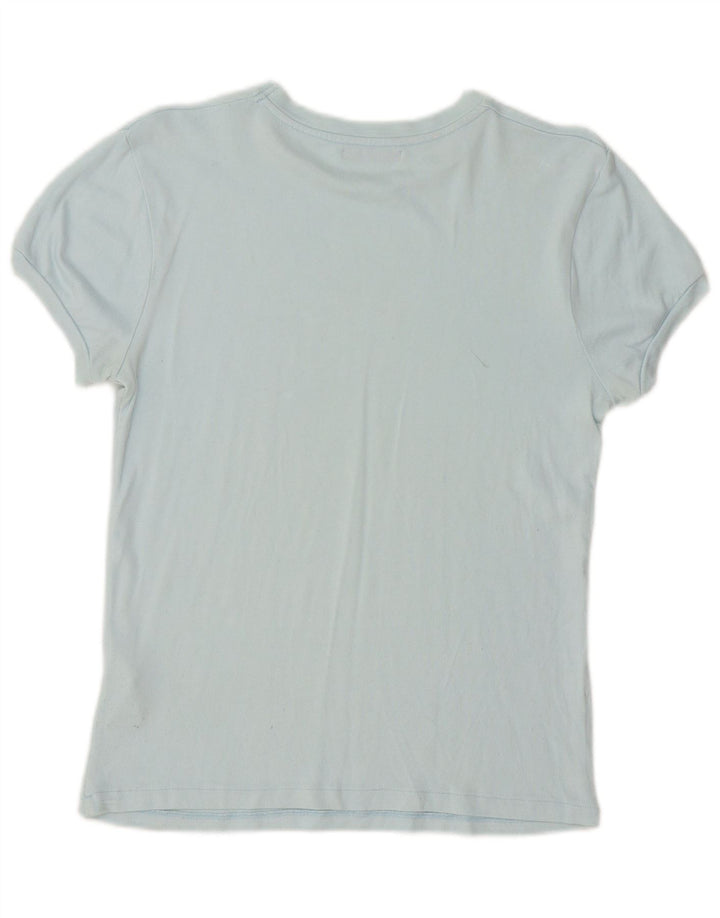 Tricou pentru femei Zara UK 10 Small Blue Viscose