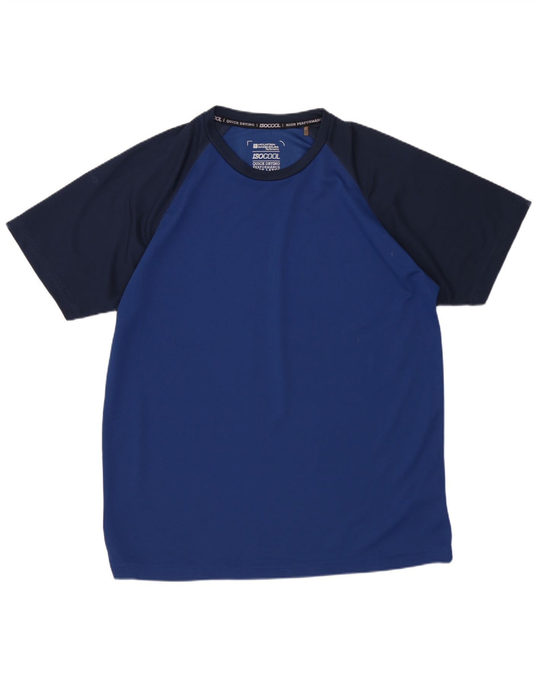 MOUNTAIN WAREHOUSE Tricou IsoCool pentru bărbați Top mare albastru Colorblock