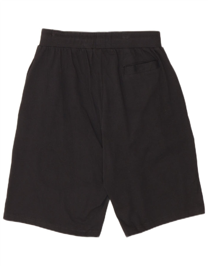 Pantaloni scurti sport Umbro pentru bărbați, bumbac negru mic