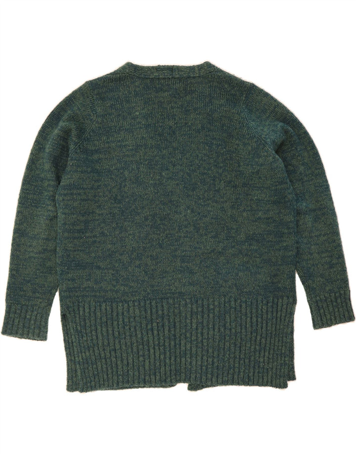 JOE BROWNS Womens Oversized Open Cardigan Sweater UK 12/14 Medium Green Vintage Joe Browns and Second-Hand Joe Browns from Messina Hembry 