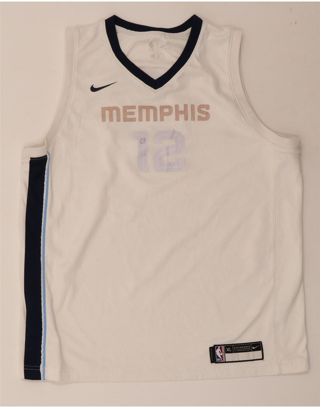 Vesta NIKE Memphis Graphic pentru băieți, 15-16 ani, XL, alb, bloc de culoare