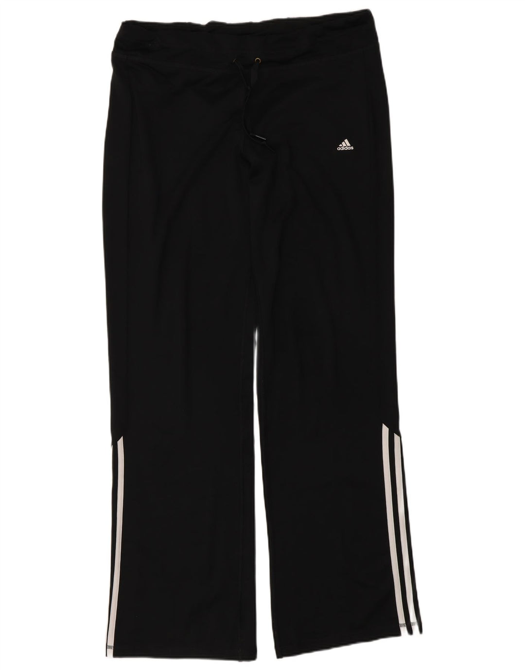 Pantaloni de trening Adidas Climalite pentru femei Marea Britanie 16/18 Poliester negru mare