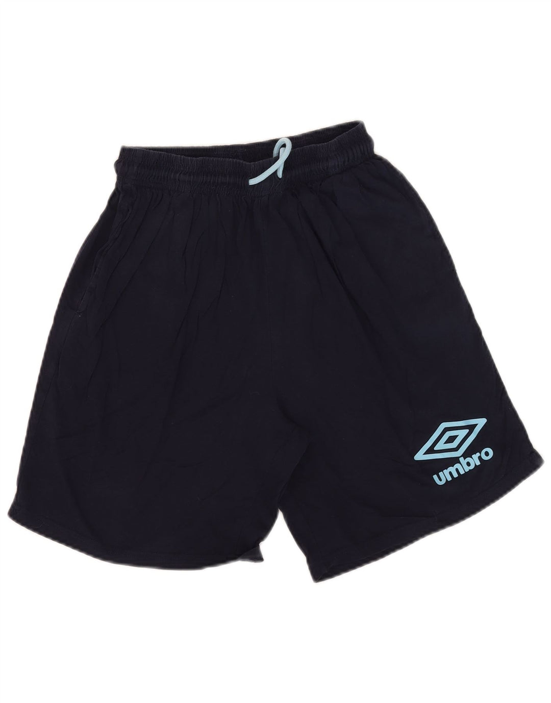 Pantaloni scurți sport Umbro pentru bărbați, bumbac, albastru bleumarin mediu