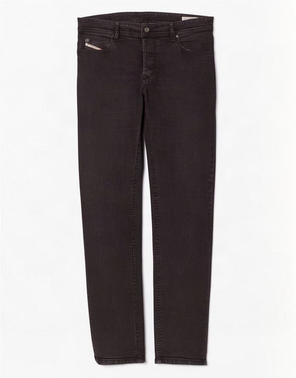 Diesel Mens Sleenker Slim Skinny Jeans W34 L32 Black Cotton