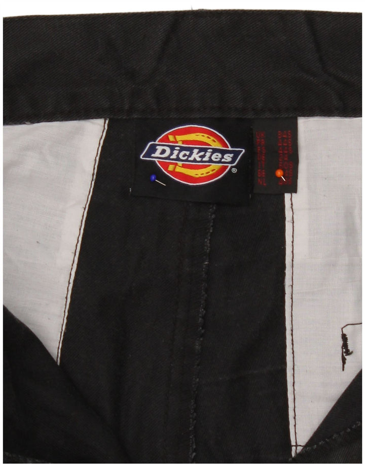 Pantaloni cargo dritti pentru bărbați Dickies W34 L29 Poliester negru