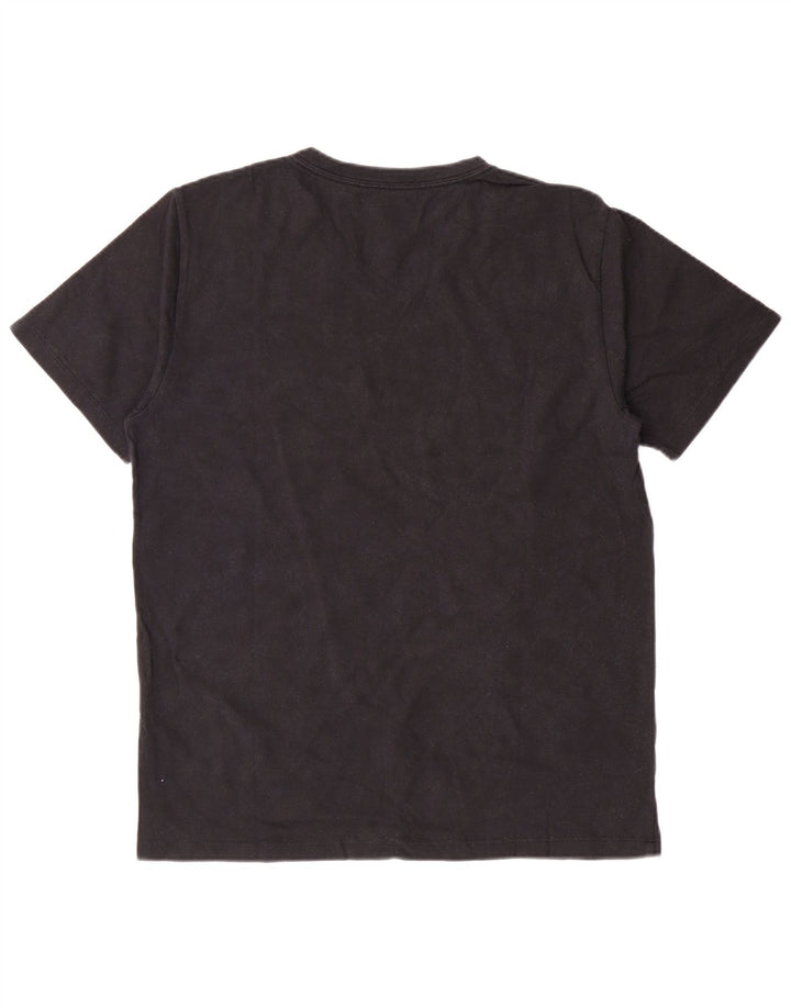 Tricou standard pentru bărbați LEVI'S Top mediu din bumbac negru