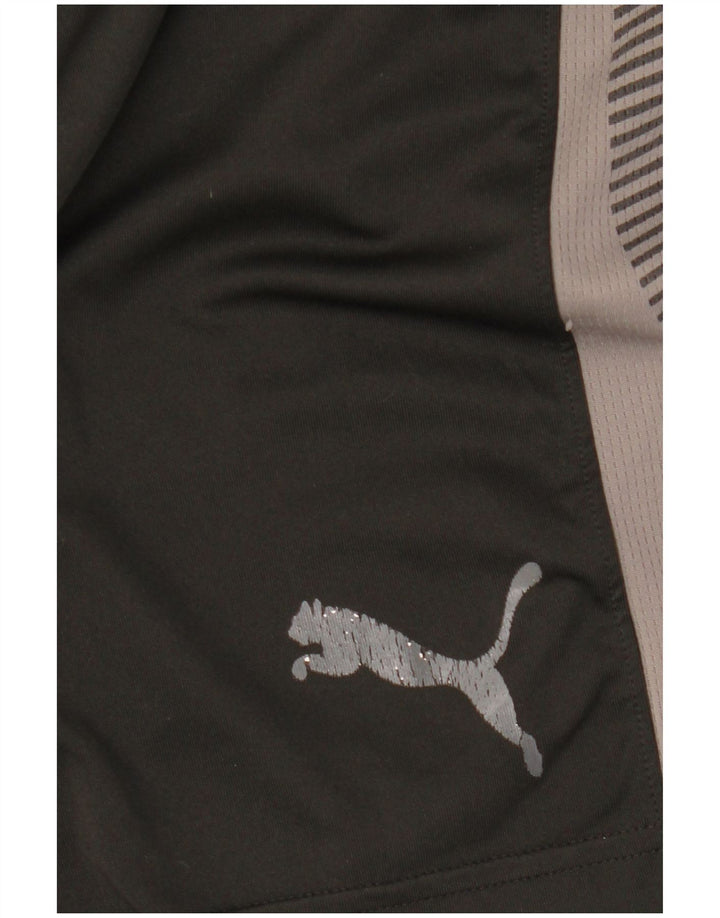 Pantaloni scurți sport grafic PUMA pentru bărbați, mediu negru, color block