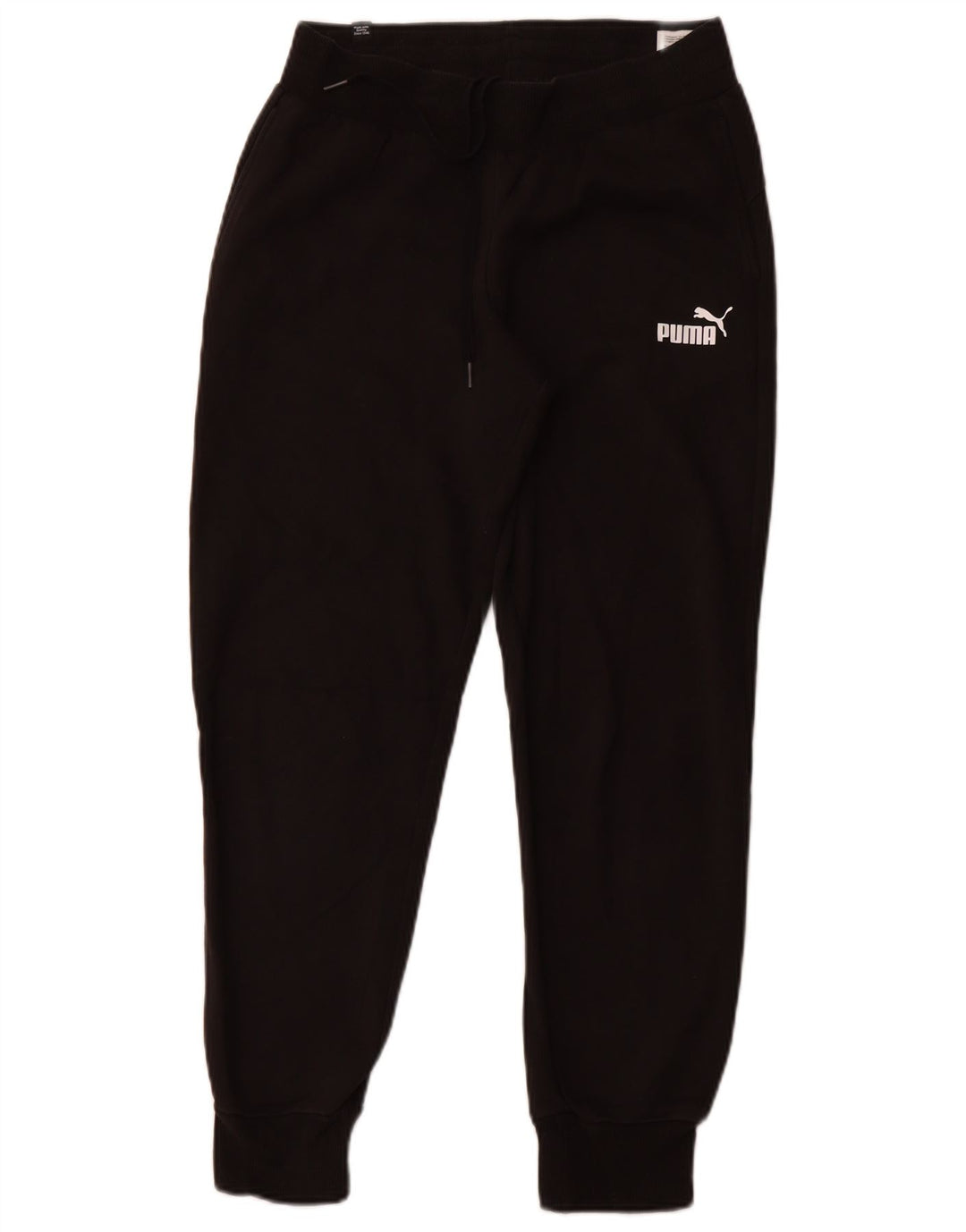 Pantaloni de trening Puma pentru bărbați Joggeri mici din bumbac negru
