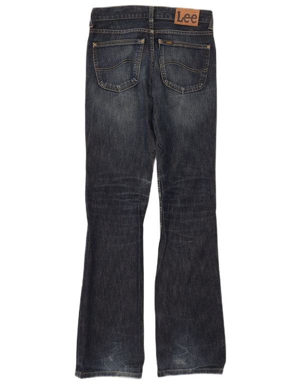 Blugi pentru femei Lee REED Bootcut W29 L34 bumbac bleumarin
