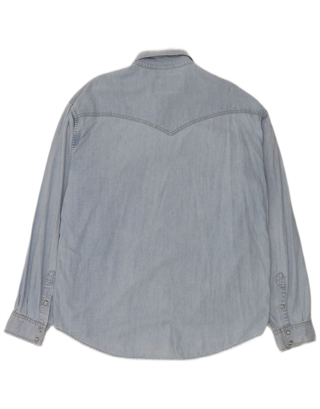 Cămașă din blugi pentru bărbați Wrangler, bumbac albastru XL