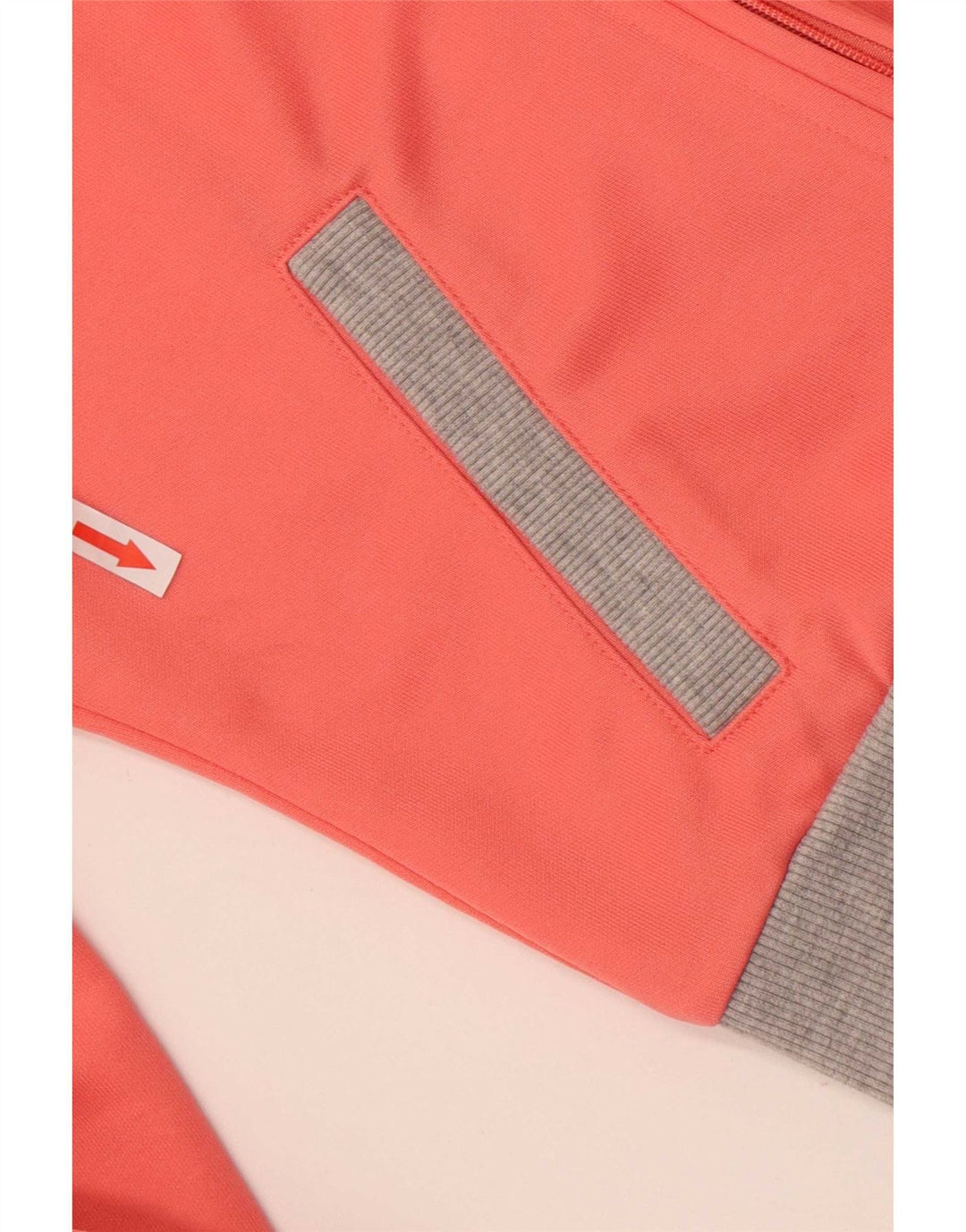 Jachetă de top pentru trening cu grafică pentru femei Hummel UK 10 Mic roz Colorblock