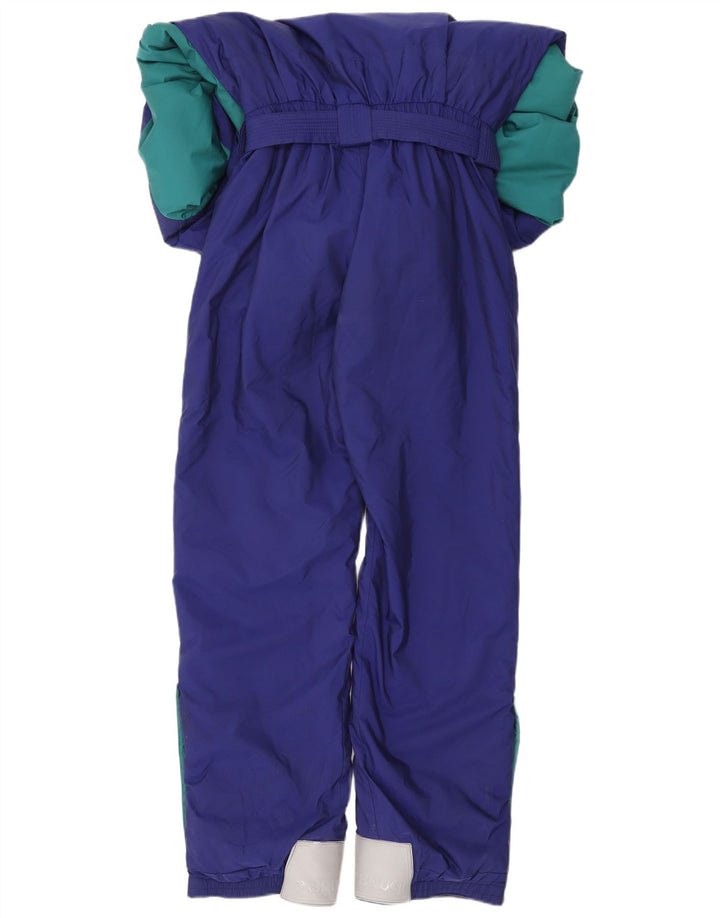 Salopetă de schi Brugi pentru bărbați UK 40 Medium Bleumarin Poliamidă color bloc