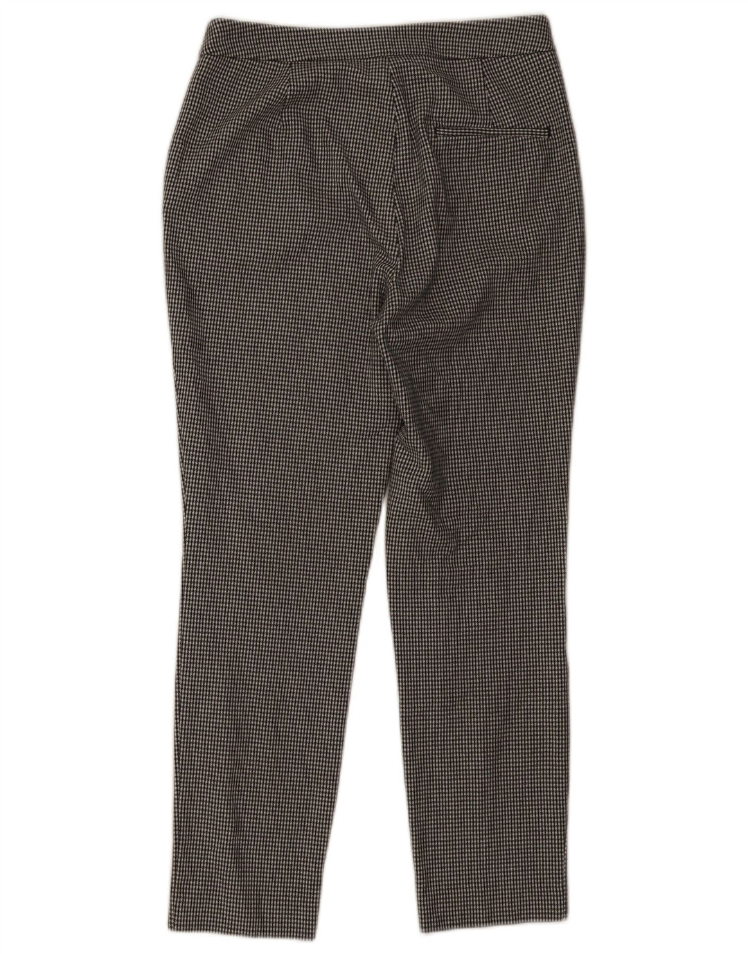 Pantaloni slim decupați Zara femei mici L26 L26 picior de găin negru