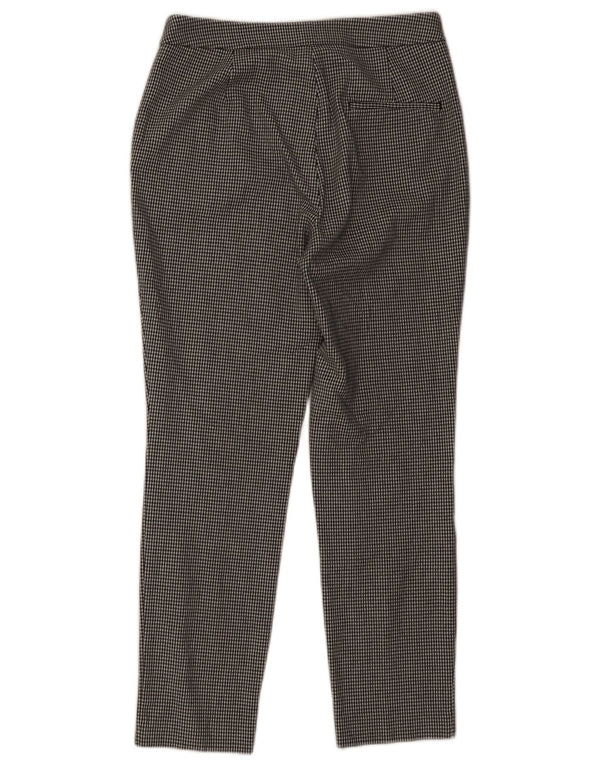 Pantaloni slim decupați Zara femei mici L26 L26 picior de găin negru