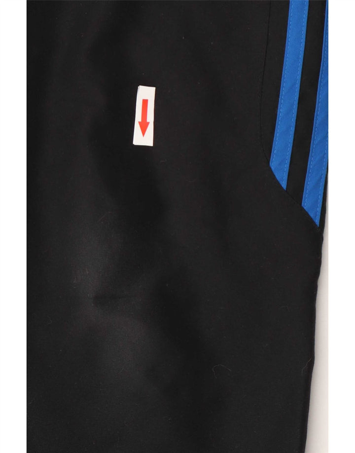 Pantaloni de trening Adidas pentru bărbați Joggeri poliester mediu negru