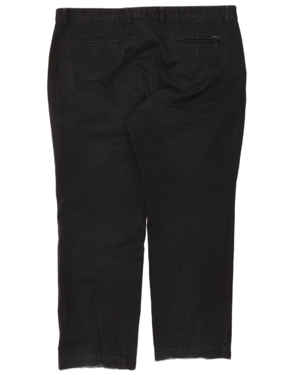Pantaloni chino drepti pentru bărbați Gant W44 L32 negri