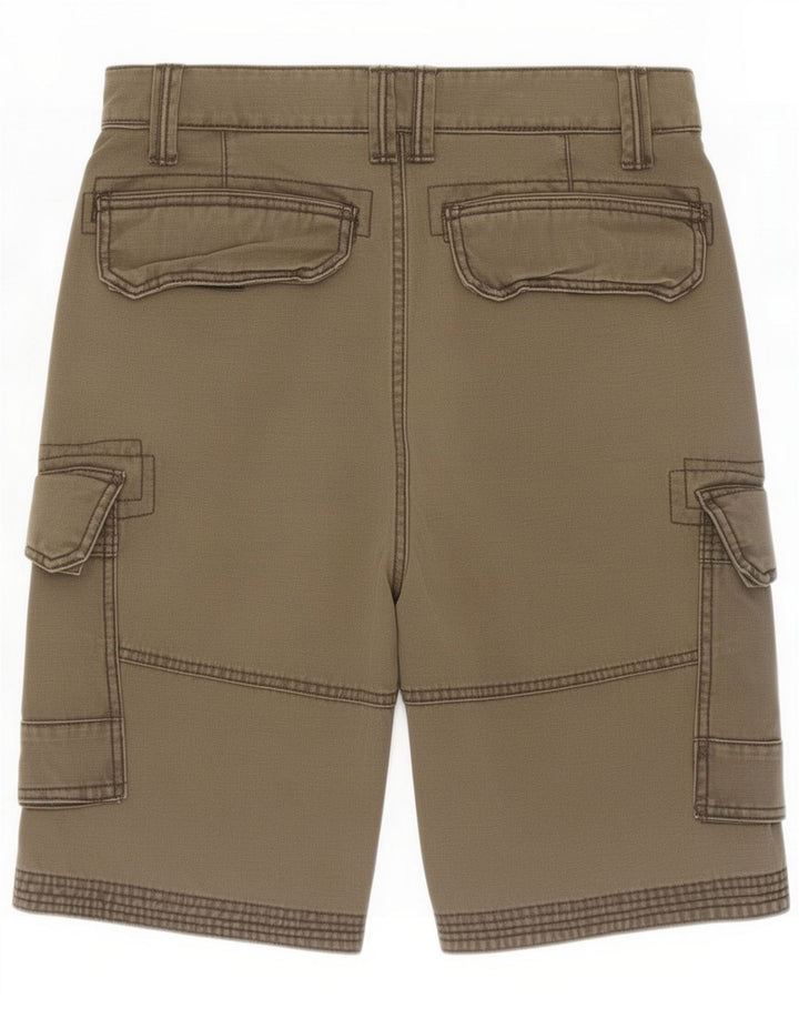Short cargo pentru bărbați Fat Face Medium W32 Khaki Cotton