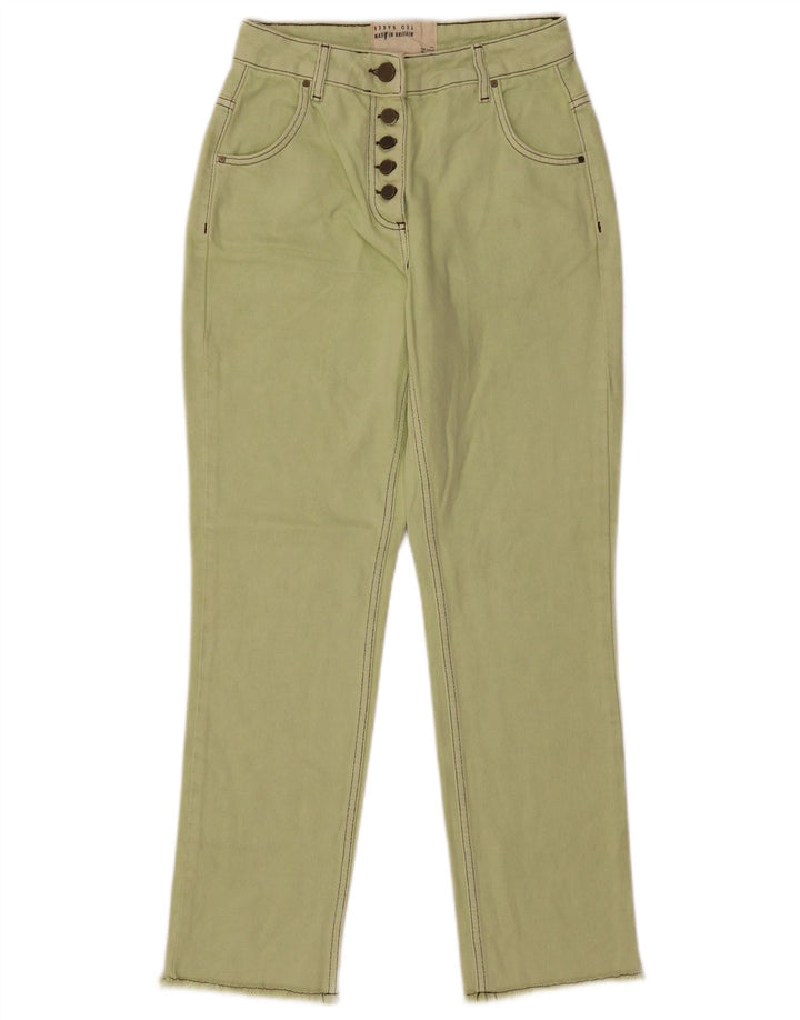 Blugi subțiri pentru femei TED BAKER L26 L29 bumbac verde