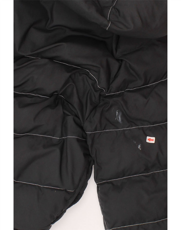 Jachetă căptușită cu glugă Nike pentru fete 8-9 ani Poliester negru mic