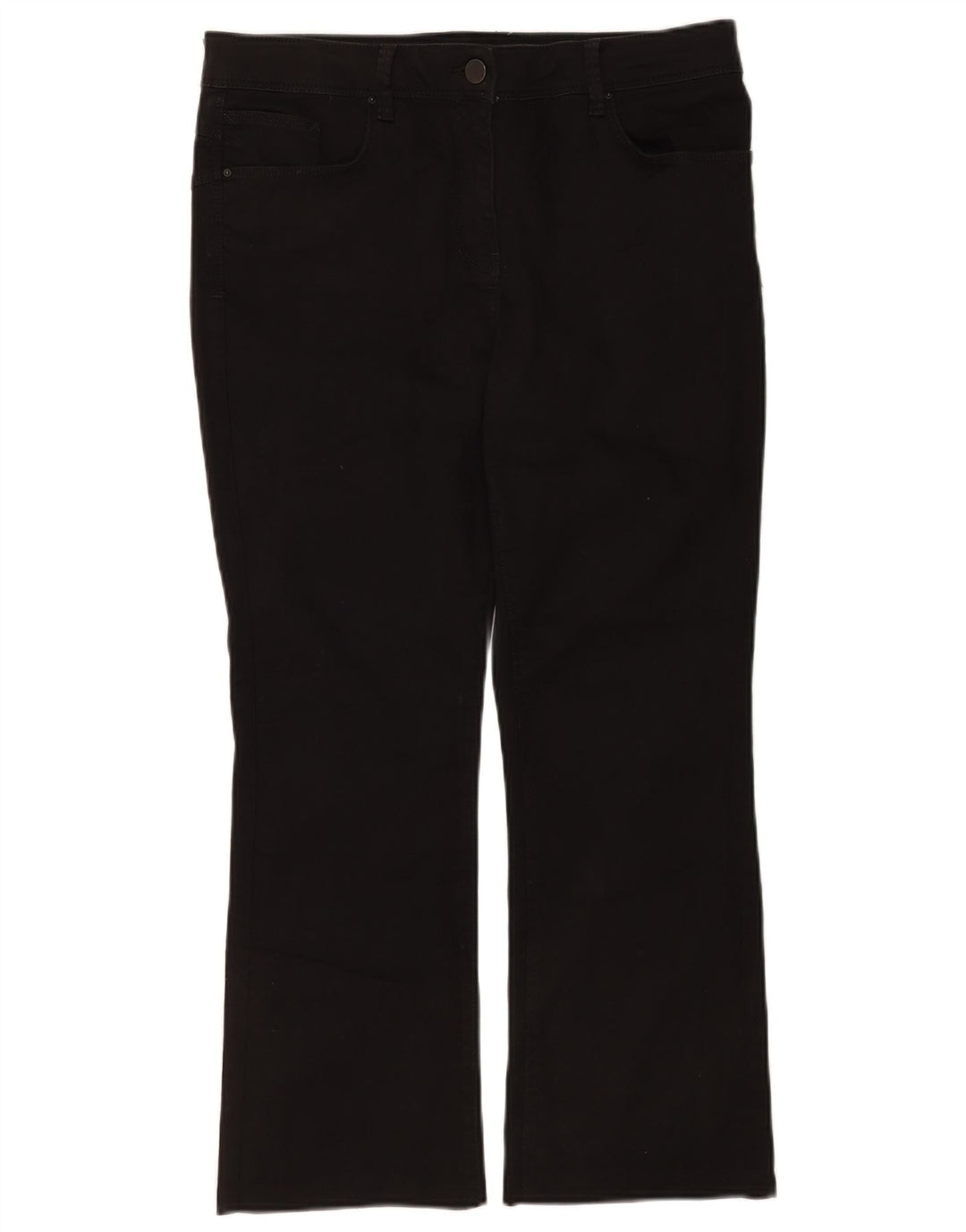 Blugi Bootcut pentru femei Marks & Spencer UK 16 Large W34 L26 Bumbac negru
