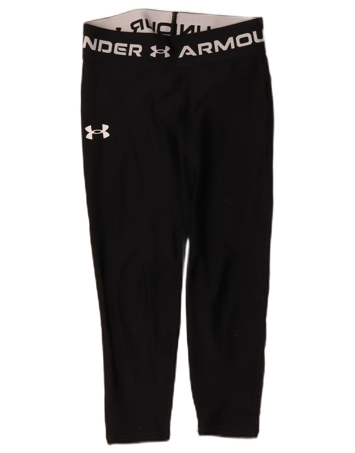 Leggings grafic Under Armour fete 9-10 ani poliester negru