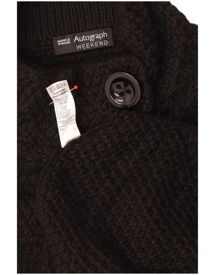 Pulover cardigan cu autograf pentru femei Marks & Spencer UK 14 Medium Black