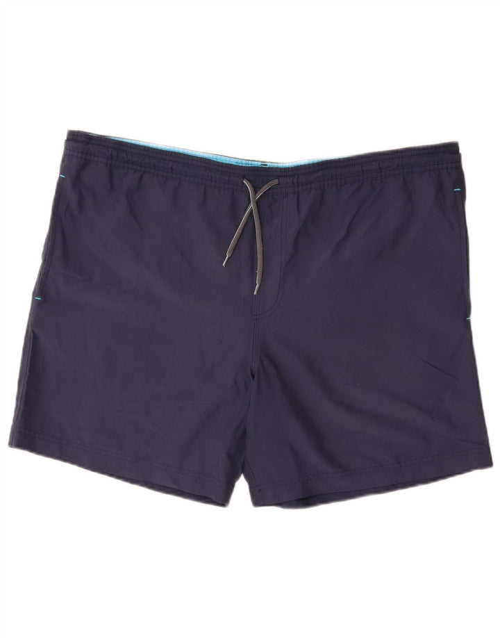Pantaloni scurți de înot pentru bărbați Marks & Spencer, mari, albastru, policlorid