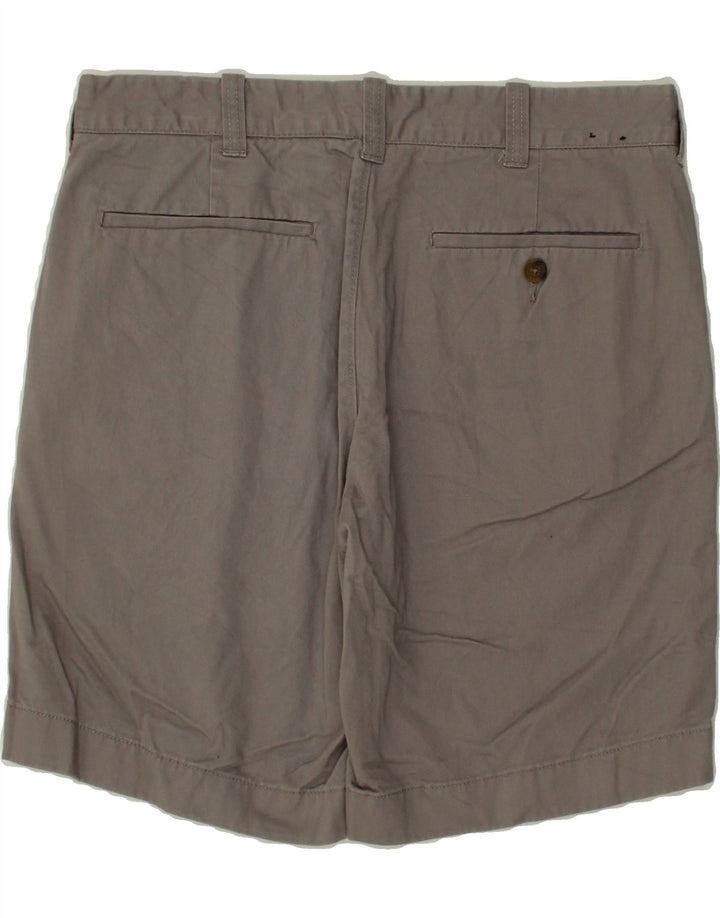 J. CREW Womens Gramercy Chino Shorts W31 Medium Grey Cotton Vintage J. Crew and Second-Hand J. Crew from Messina Hembry 