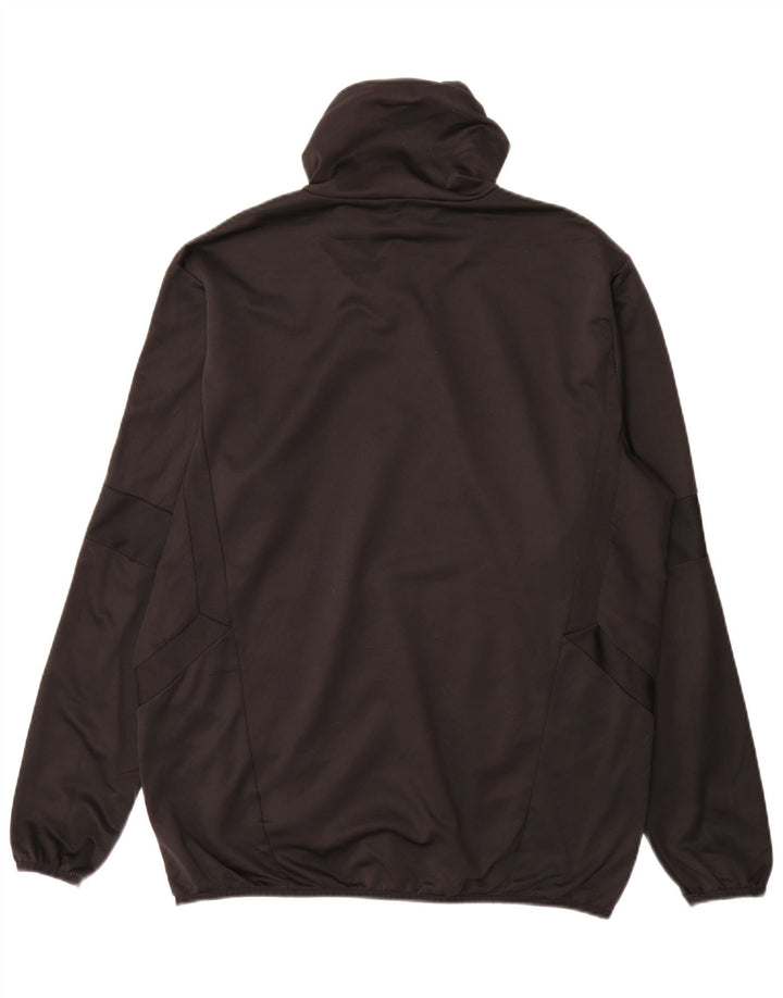 Adidas Climawarm Roll Neck Top cu mânecă lungă, mare, negru, poliester