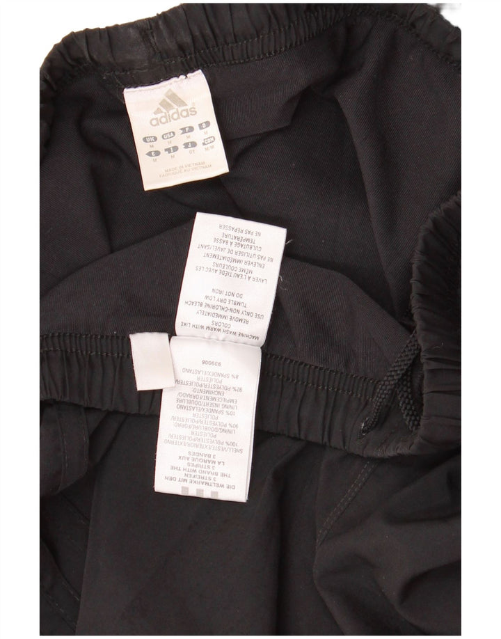 Pantaloni scurți sport Adidas pentru femei UK 12 Medium Black Poliester