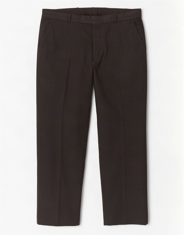 Marks & Spencer Pantaloni croiți pentru bărbați de costum drept W38 L31 poliester gri