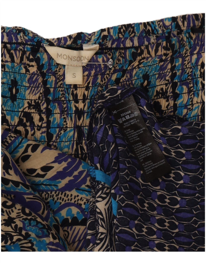Rochie Maxi fără bretele pentru femei Monsoon UK 8 Mic Multicolor Paisley