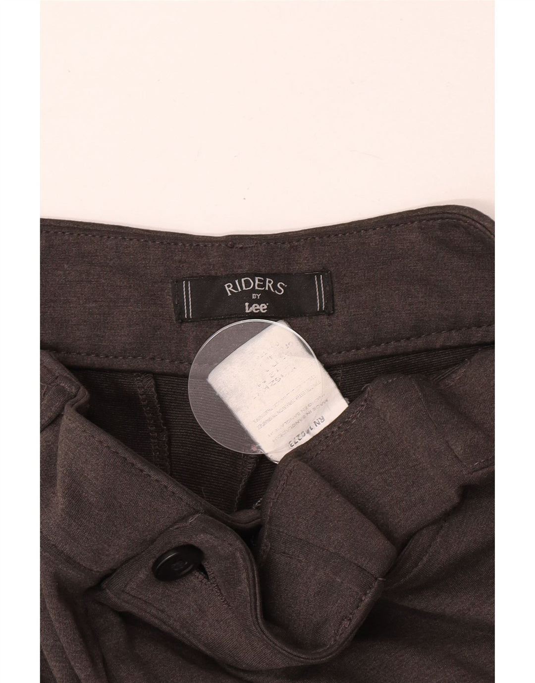 Pantaloni casual drepti pentru femei Lee Riders W34 L31 poliester gri