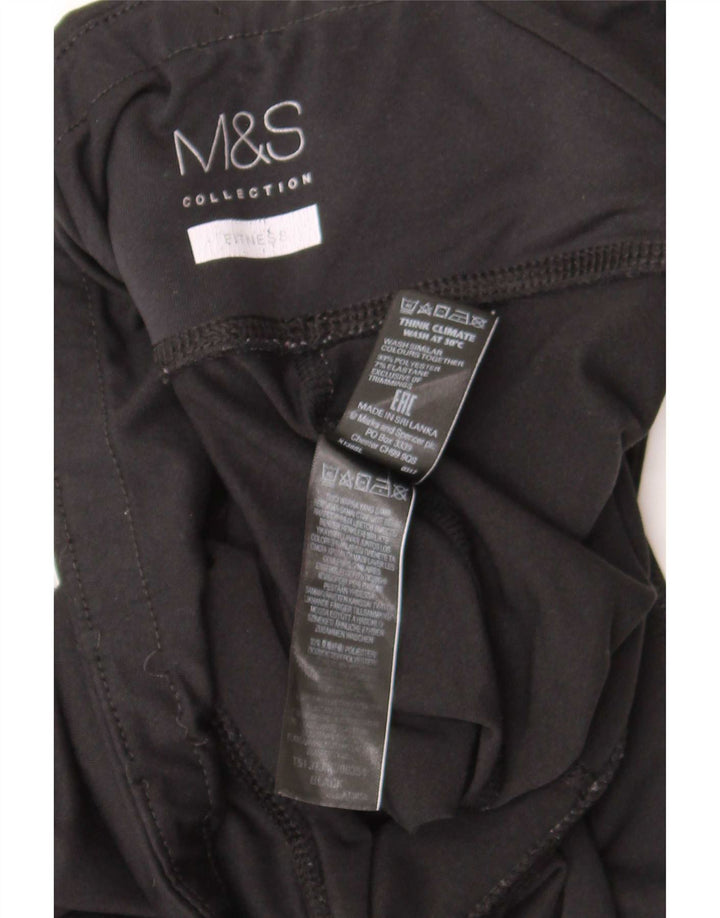 Leggings pentru femei Marks & Spencer UK 12 Poliester mediu negru